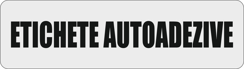 Etichete autoadezive