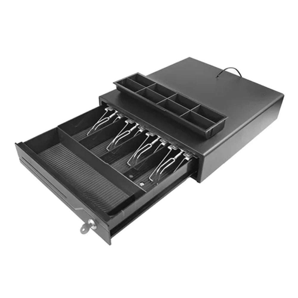 Sertar de bani ACD-335, 4B/8M, 6V, negru