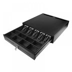 Sertar de bani ACD-460A, 5B/8M, 6V, negru