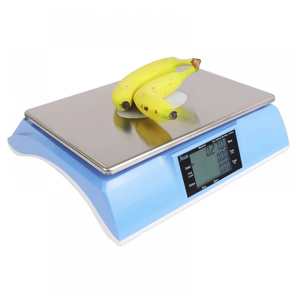 Cantar comercial pentru piata Aclas PS6XB 6/15 Kg, acumulator Li-Ion, power adapter, verificat metrologic