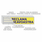 Reclama luminoasa interior/exterior, 1 x 1 m