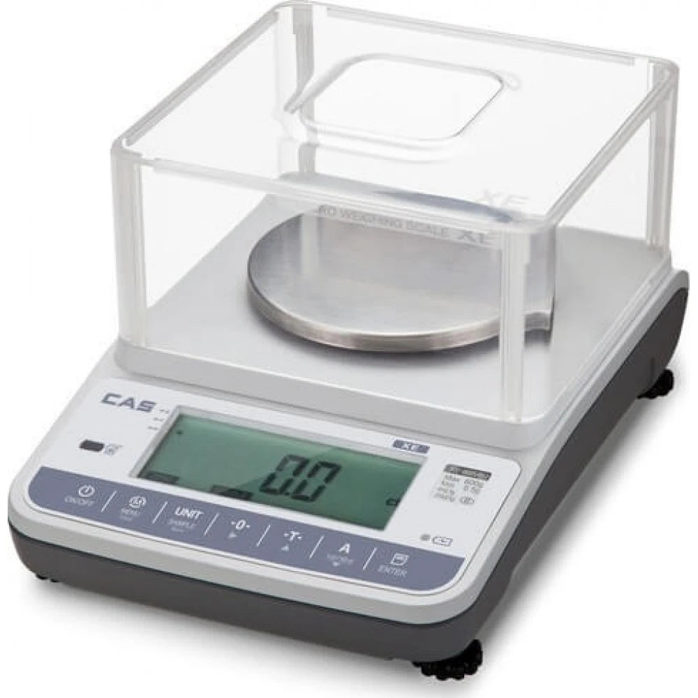 Cantar de precizie CAS XE-Plus 600R, 600 g, 0,02 g, verificat metrologic