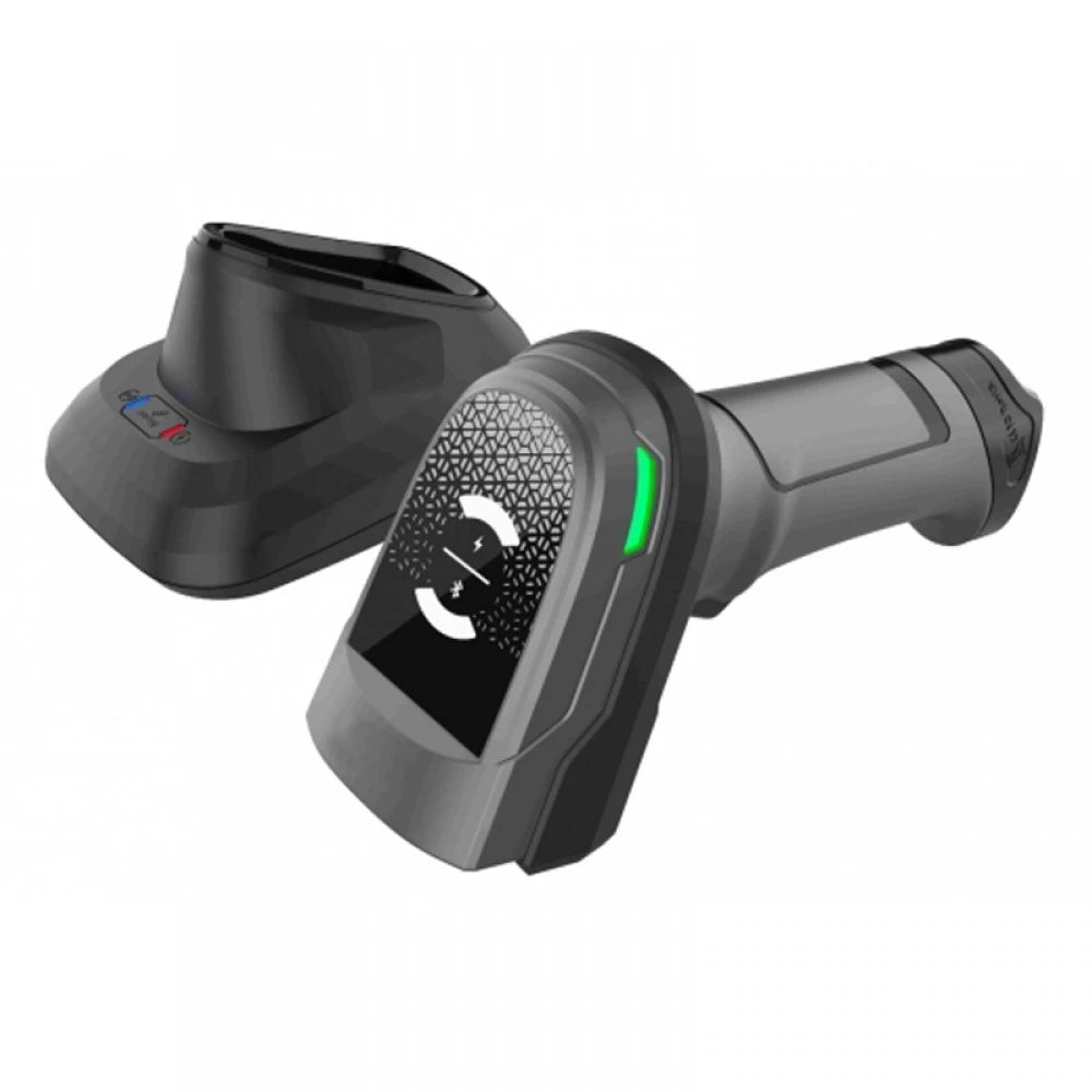 Cititor coduri de bare fara fir Adpos EasyGo25CI, 2D, Imager, Wireless, BT, USB, cu stand