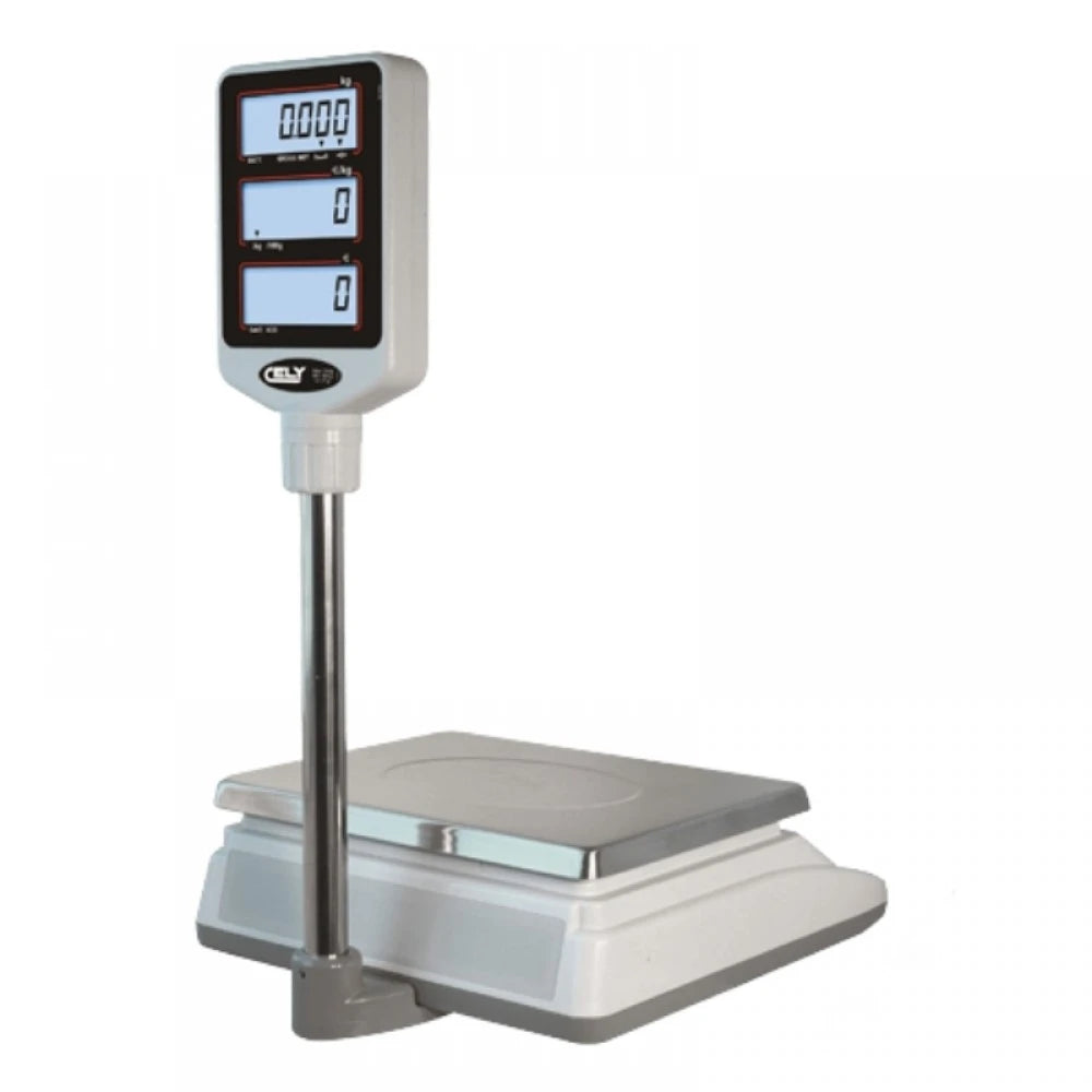 Cantar comercial Cely SPC-S 30CP, 30Kg, RS232, verificat metrologic