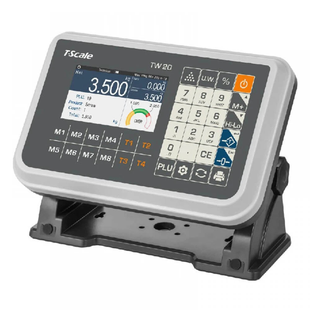 Cantar platforma cu numarare T-Scale TW20-PB5040-150K-MR, 150Kg, LCD, Acumulator, cu verificare metrologica
