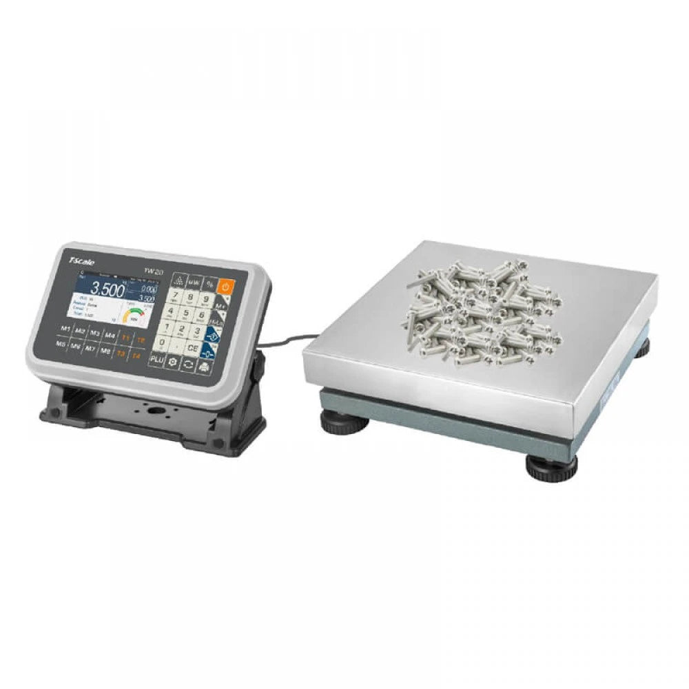 Cantar platforma cu numarare T-Scale TW20-PB5040-150K-MR, 150Kg, LCD, Acumulator, cu verificare metrologica