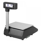 Cantar cu etichetare DINA 500-W025T ALPHA 15P, 15Kg, cu display client, verificat metrologic