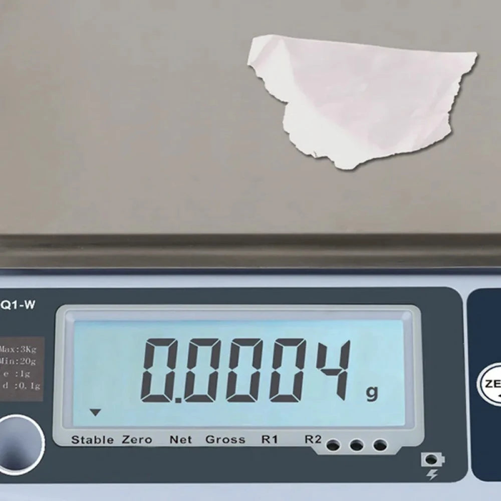 Cantar de verificare Adpos Q1W, 3Kg cu verificare metrologica