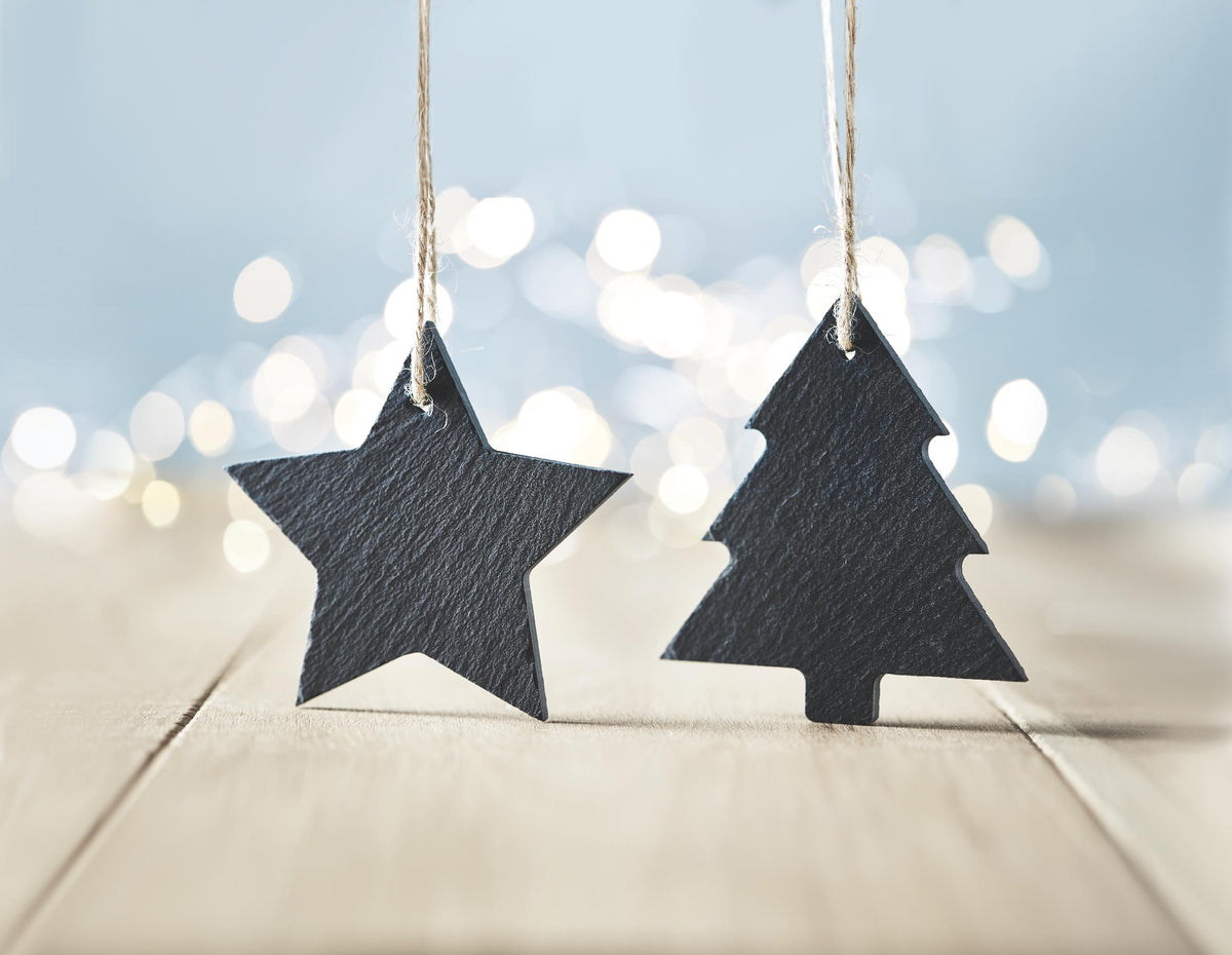 Ornament stea din ardezie