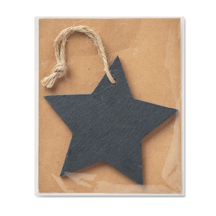 Ornament stea din ardezie