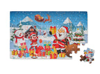 Puzzle de Crăciun din lemn