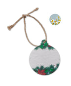 Ornament de Crăciun cu semințe