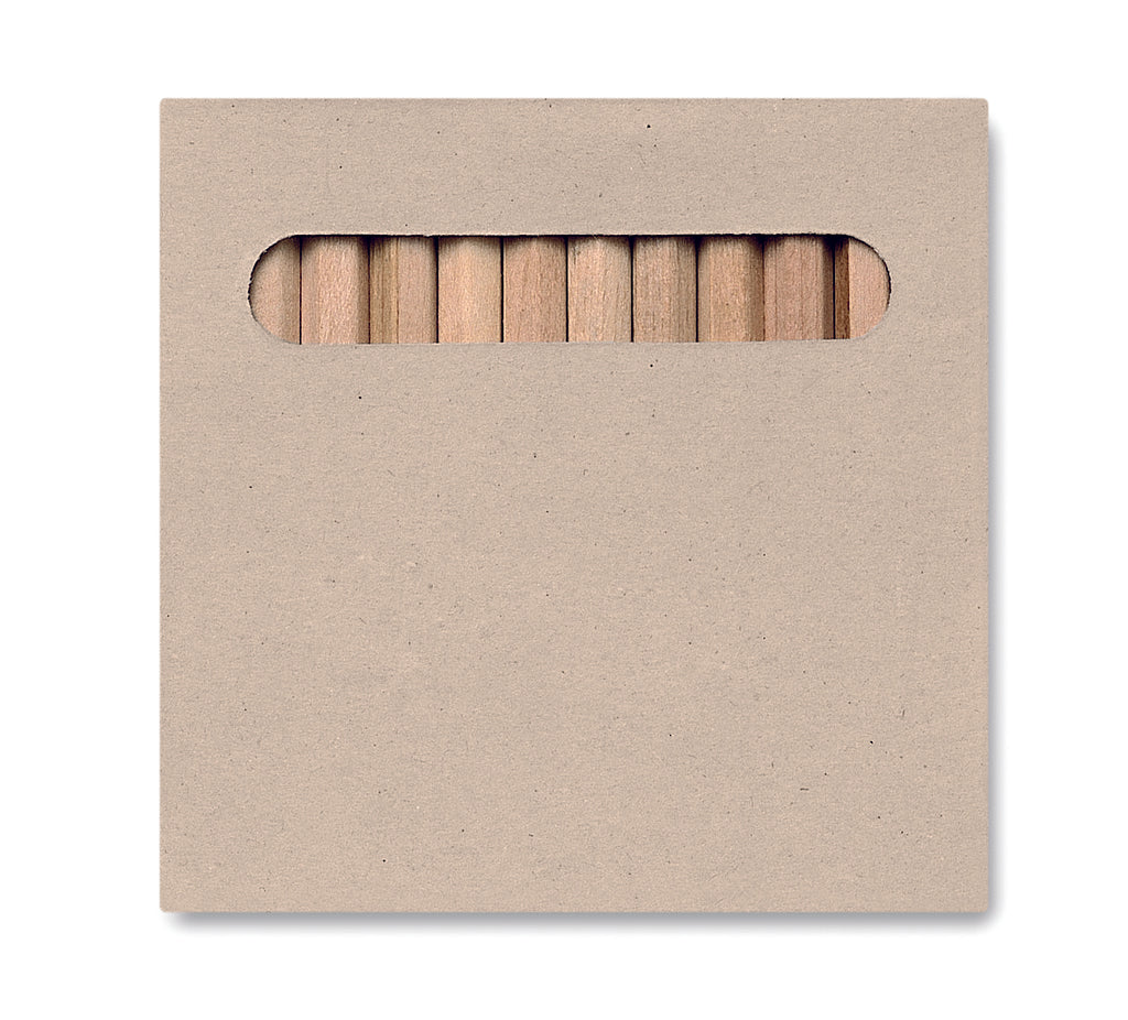 Set de 12 creioane colorate