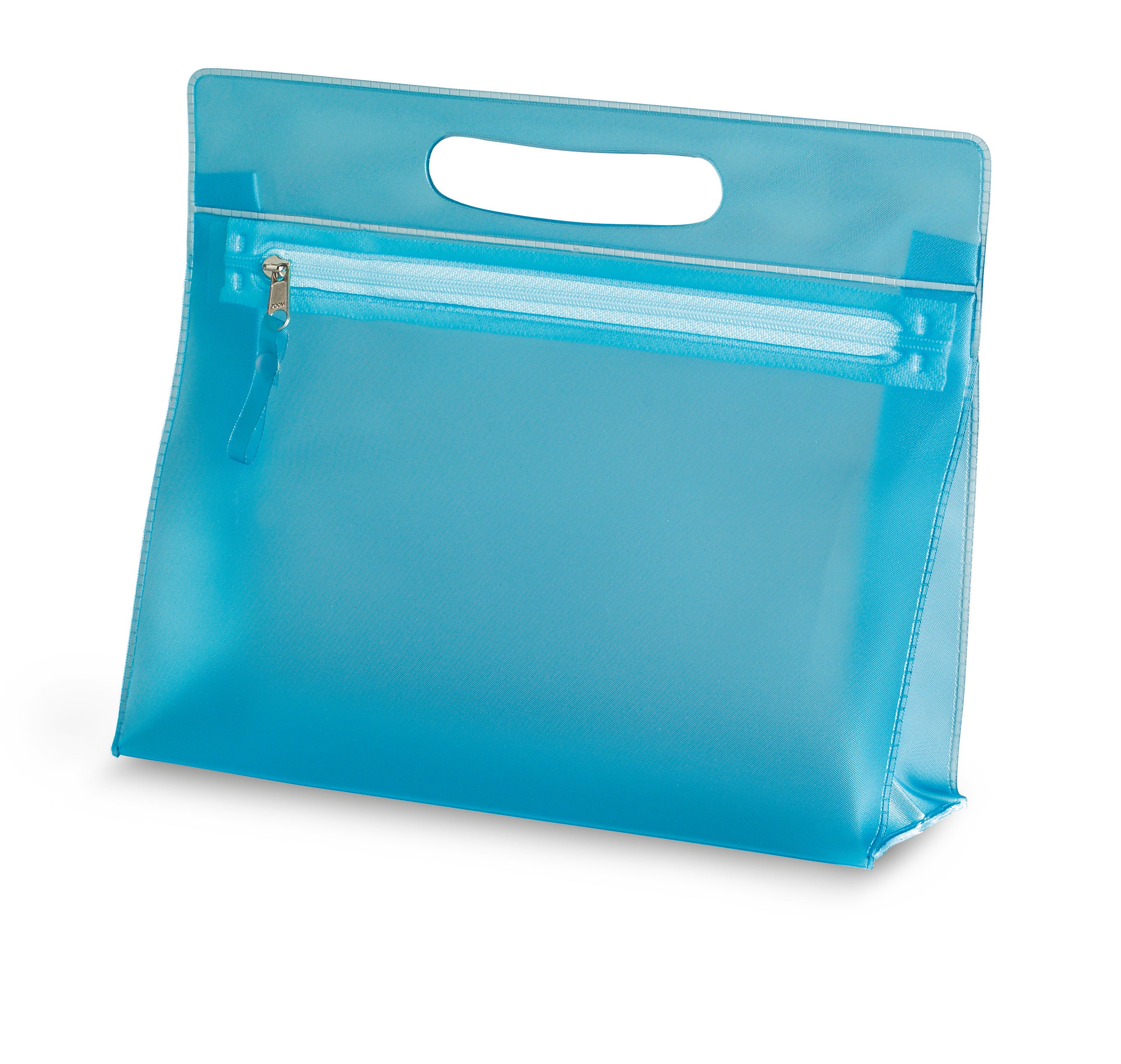 Borsetă transparentă din PVC
