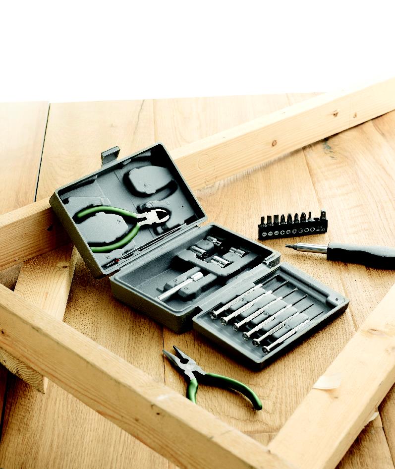 Set pliant cu 25 de scule