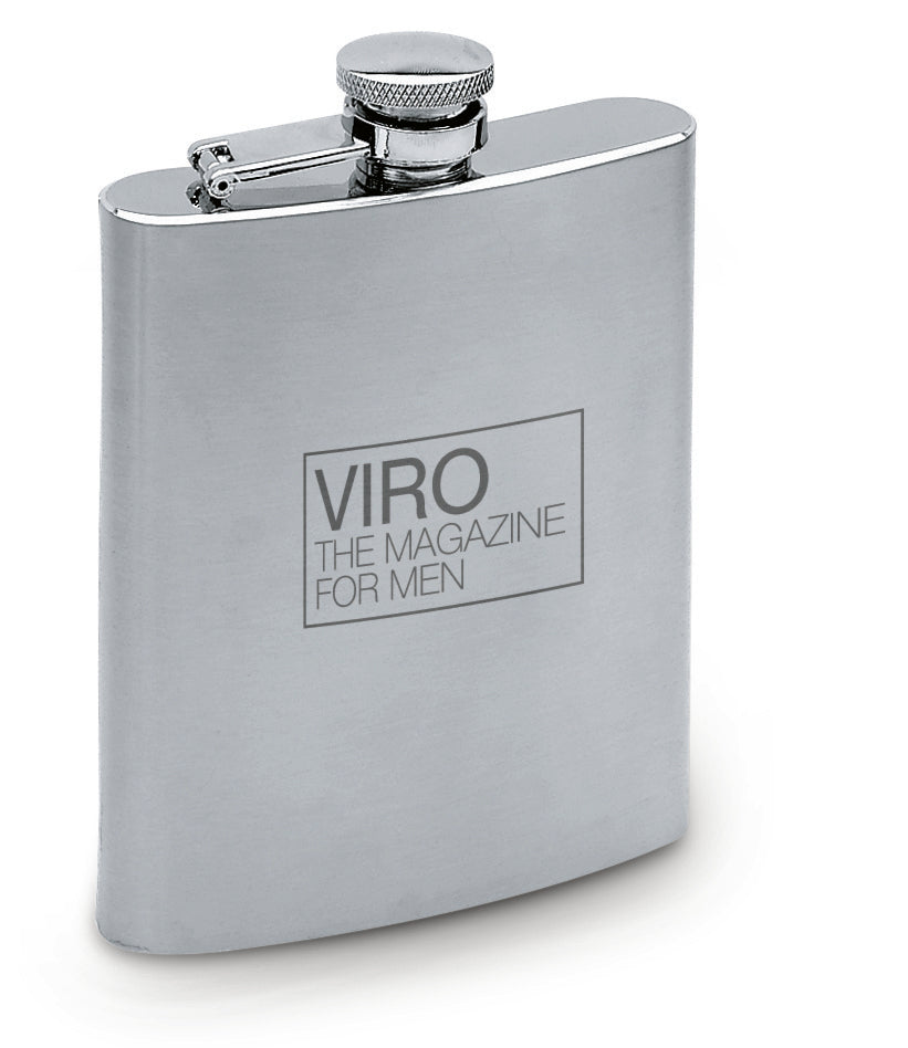 Ploșcă îngustă, volum 200 ml.