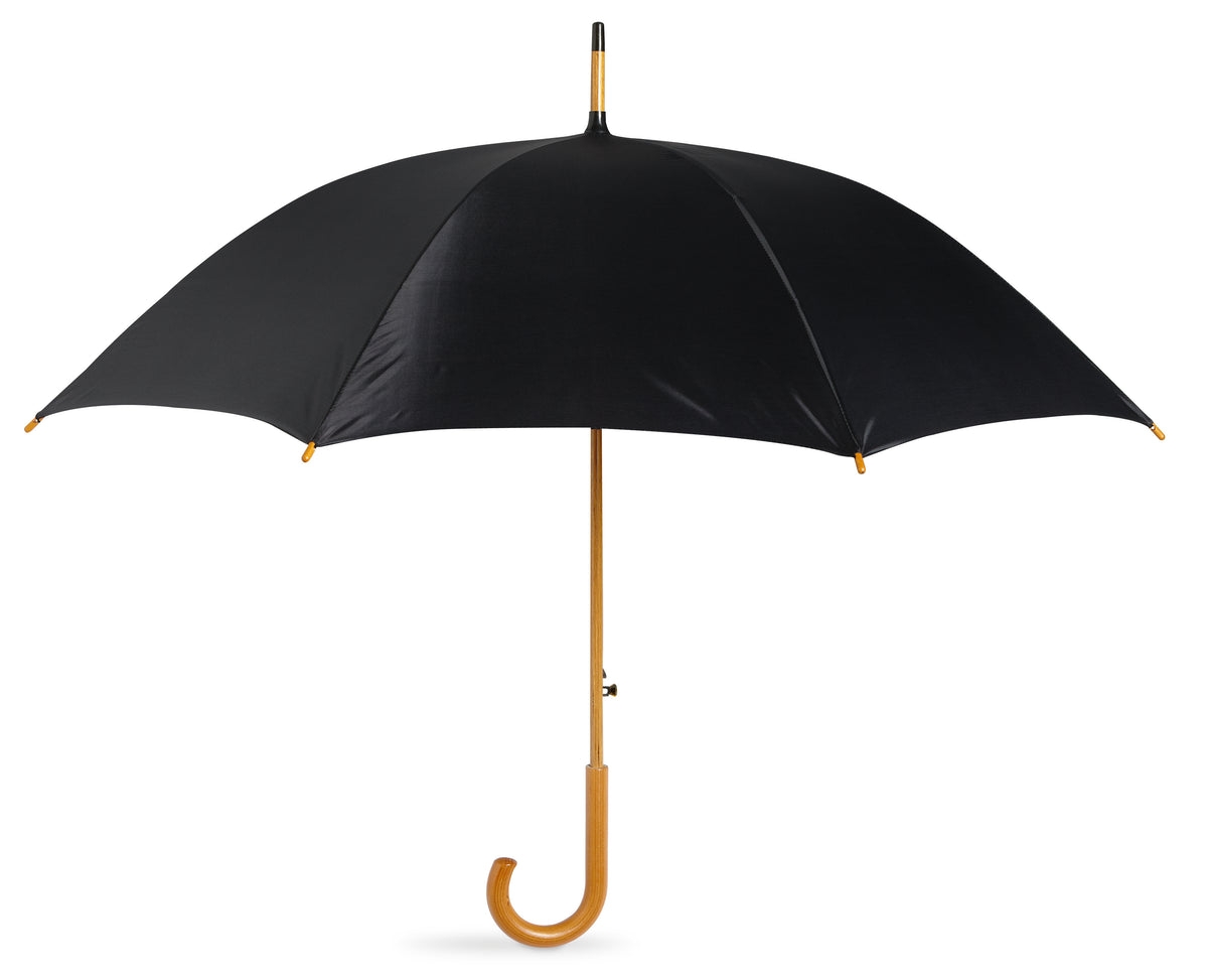 Umbrelă automată/ mâner lemn