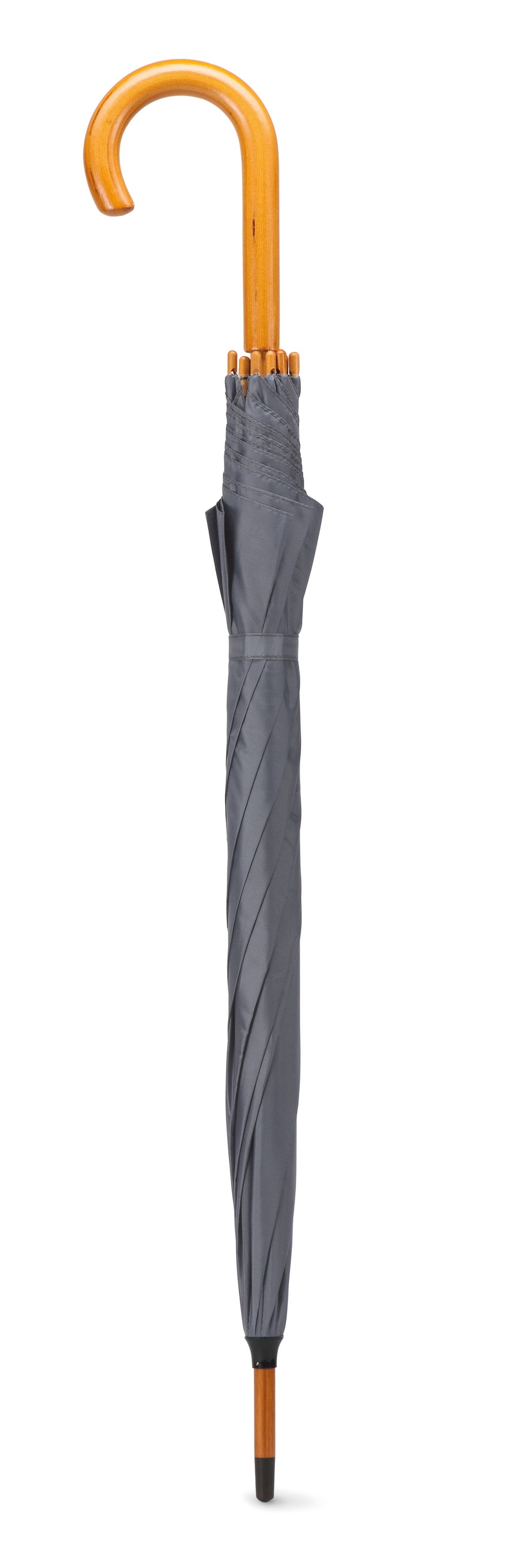 Umbrelă automată/ mâner lemn