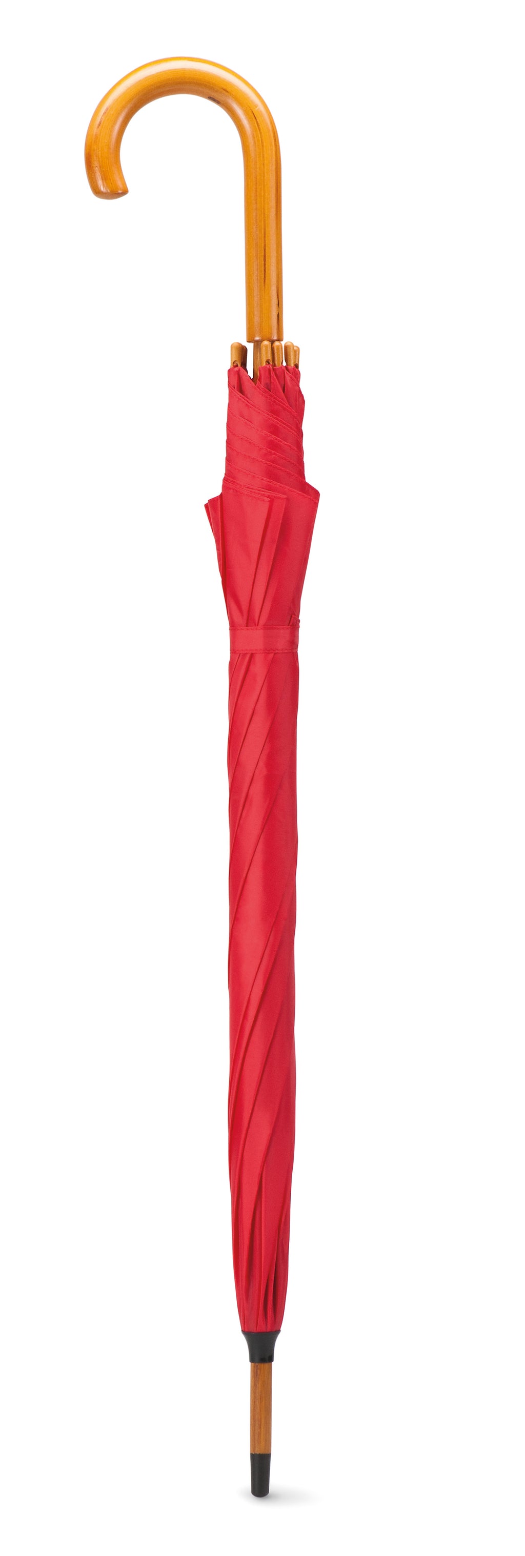 Umbrelă cu mâner din lemn