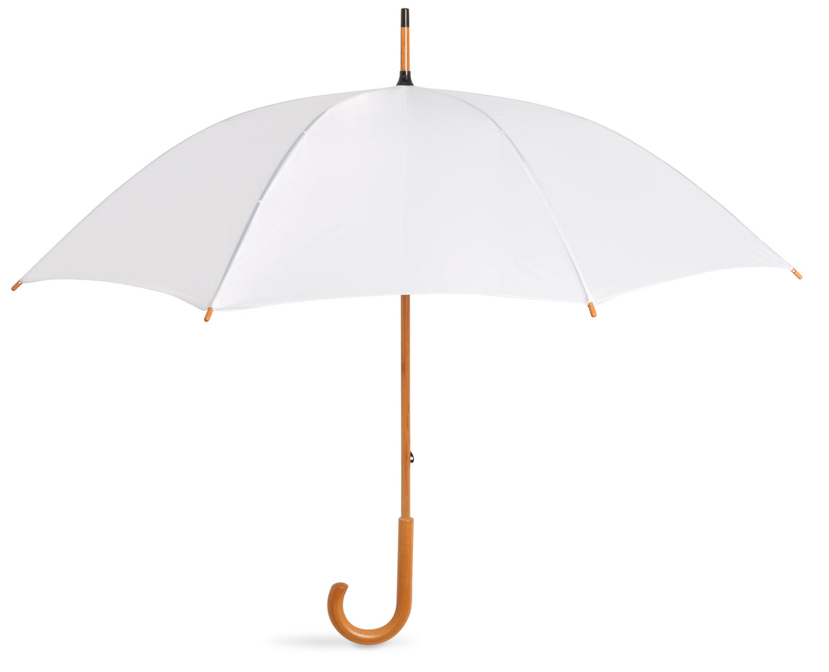 Umbrelă cu mâner din lemn