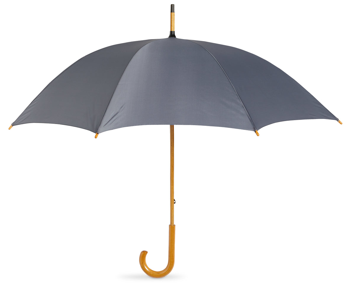Umbrelă cu mâner din lemn