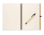Bloc notes reciclabil şi pix