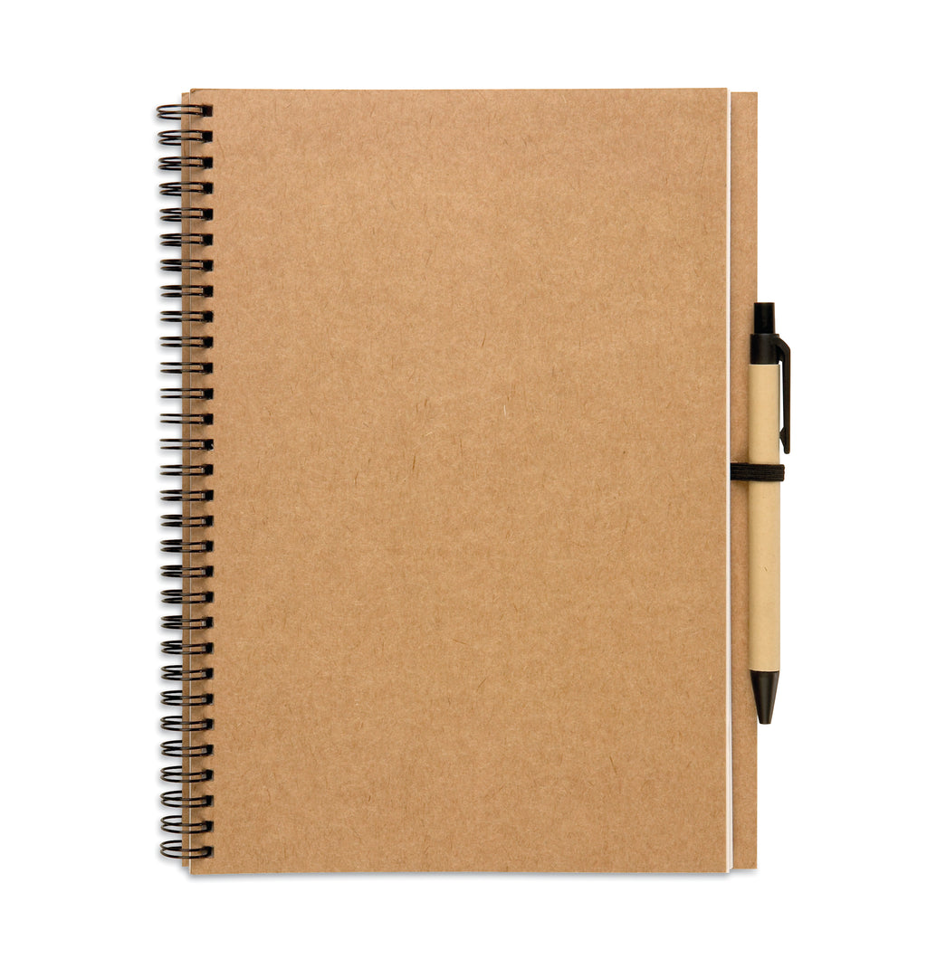 Bloc notes reciclabil şi pix