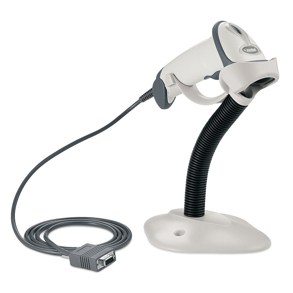 Cititor cod bare Motorola Symbol LS2208 1D Laser - Kit RS232 (serial) - ALB