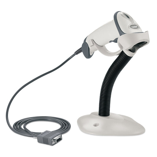 Cititor cod bare Motorola Symbol LS2208 1D Laser - Kit RS232 (serial) - ALB