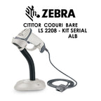 Cititor cod bare Motorola Symbol LS2208 1D Laser - Kit RS232 (serial) - ALB