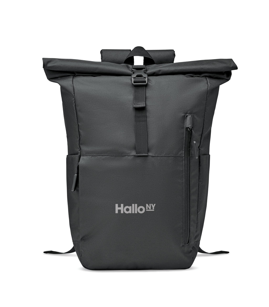 Rucsac cu rolă din RPET 300D