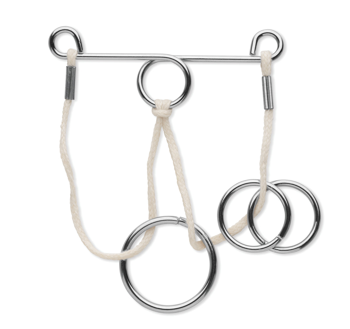Set de 2 jocuri metalice brainteas