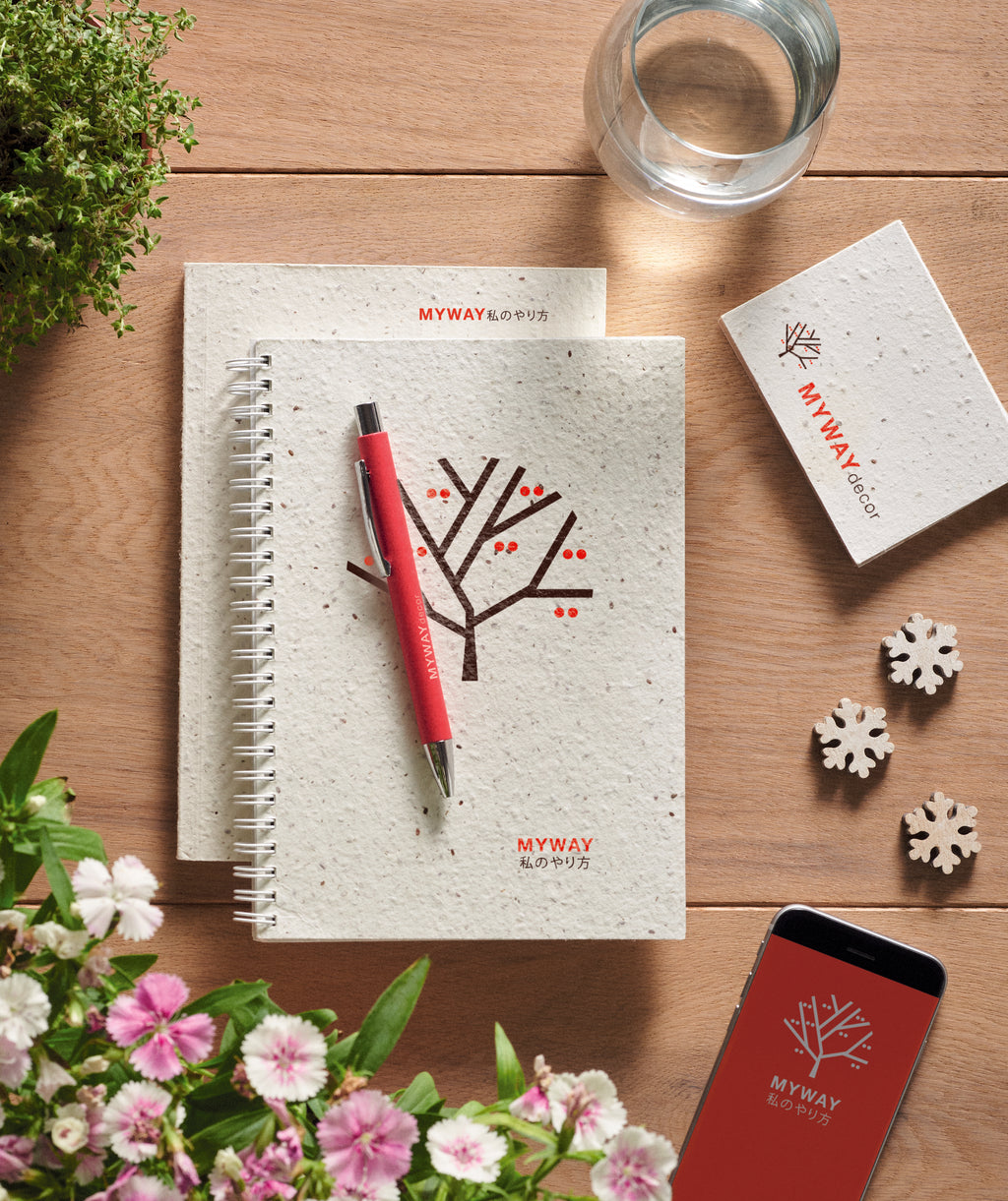 Notebook A5 cu copertă din hârt