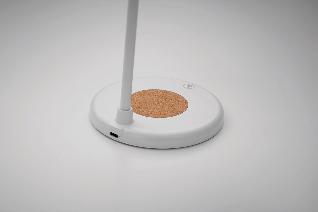 Încărcător wireless + boxă lampă