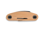 Multitool de buzunar din bambus