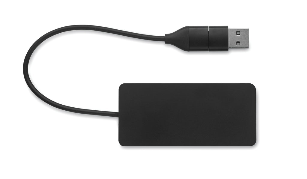Hub USB cu 3 porturi + cablu 20