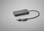 Hub USB cu 3 porturi + cablu 20