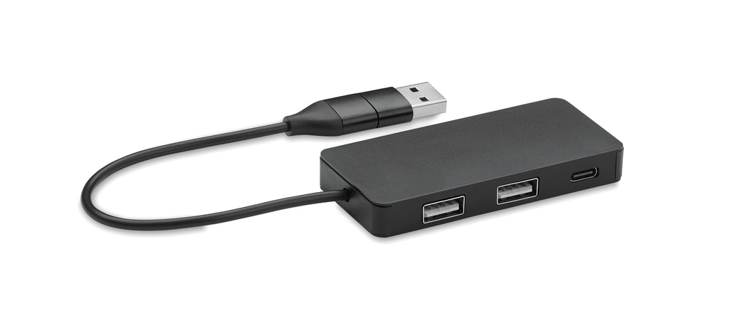 Hub USB cu 3 porturi + cablu 20