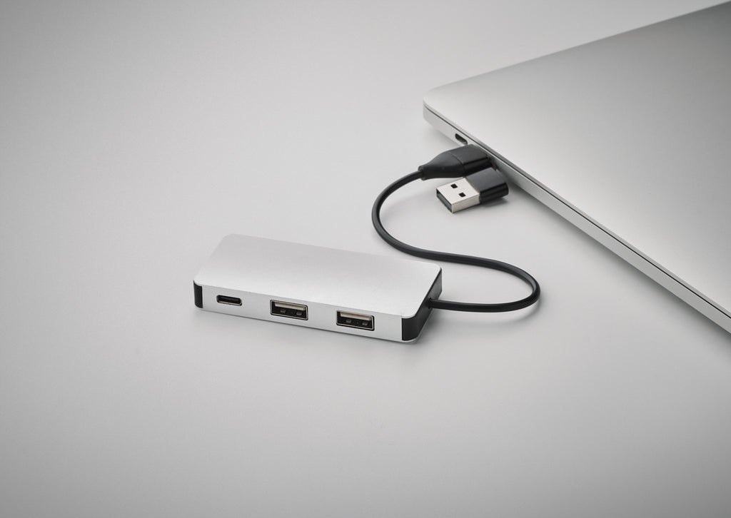 Hub USB cu 3 porturi + cablu 20