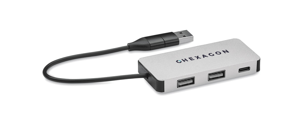 Hub USB cu 3 porturi + cablu 20