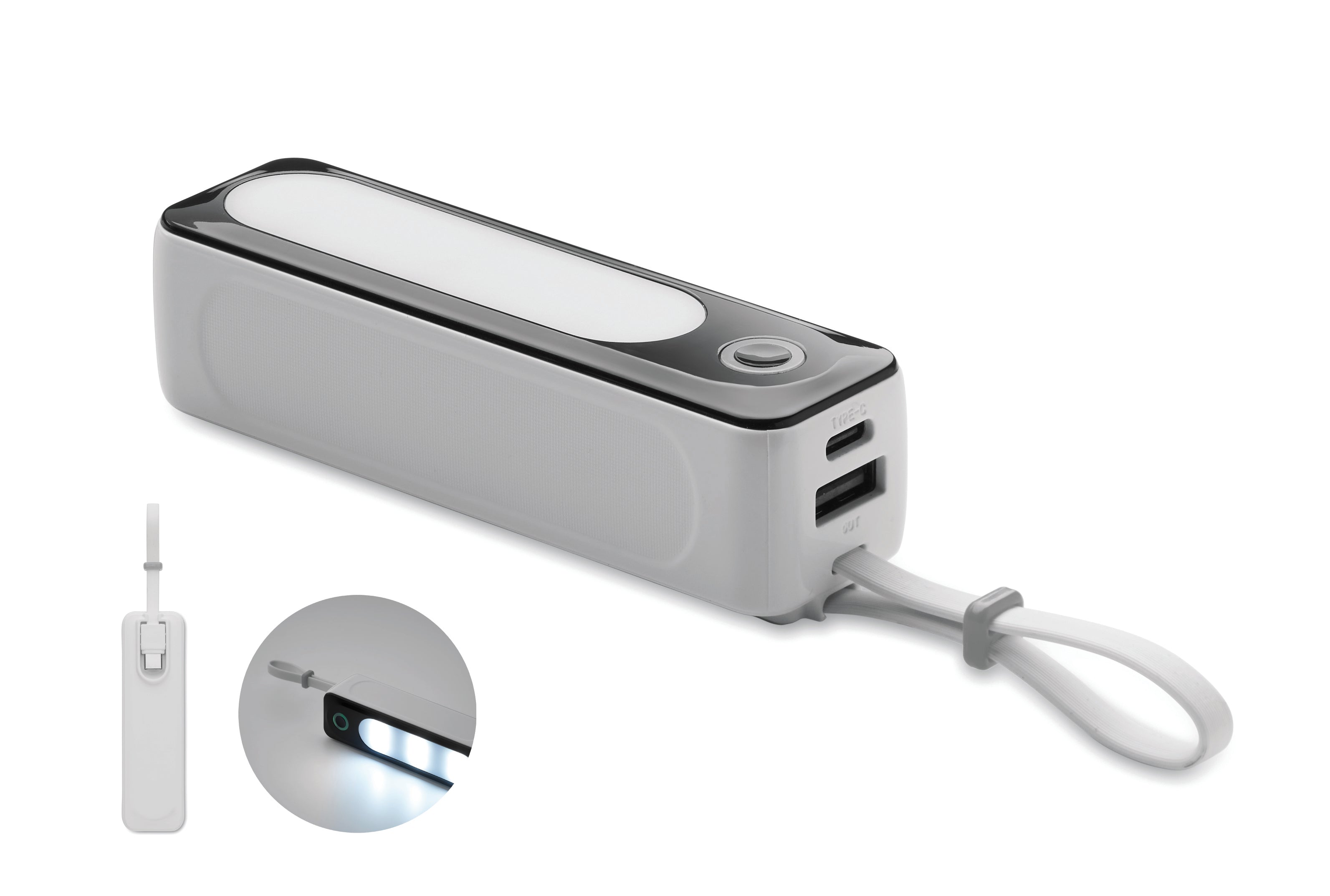 Powerbank 5000 mAh cu COB