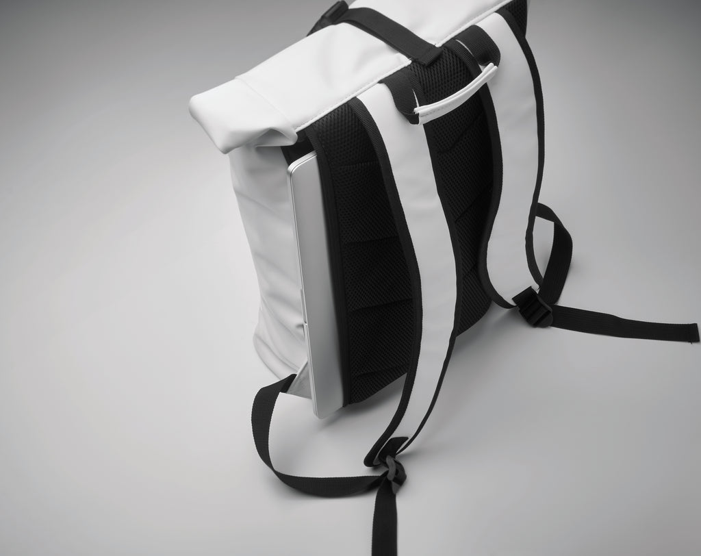 Rucsac rolltop pentru laptop PU
