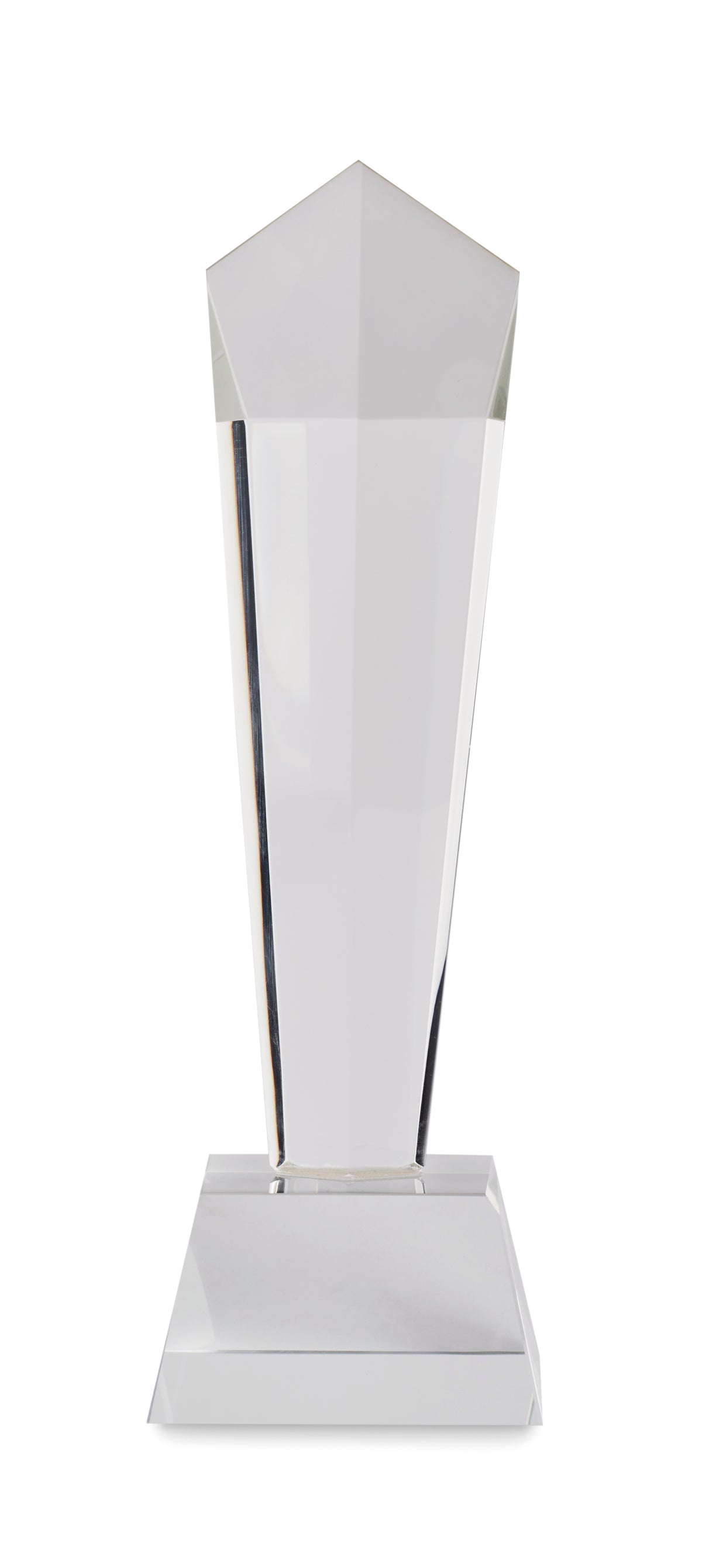 Trofeu din cristal în cutie de