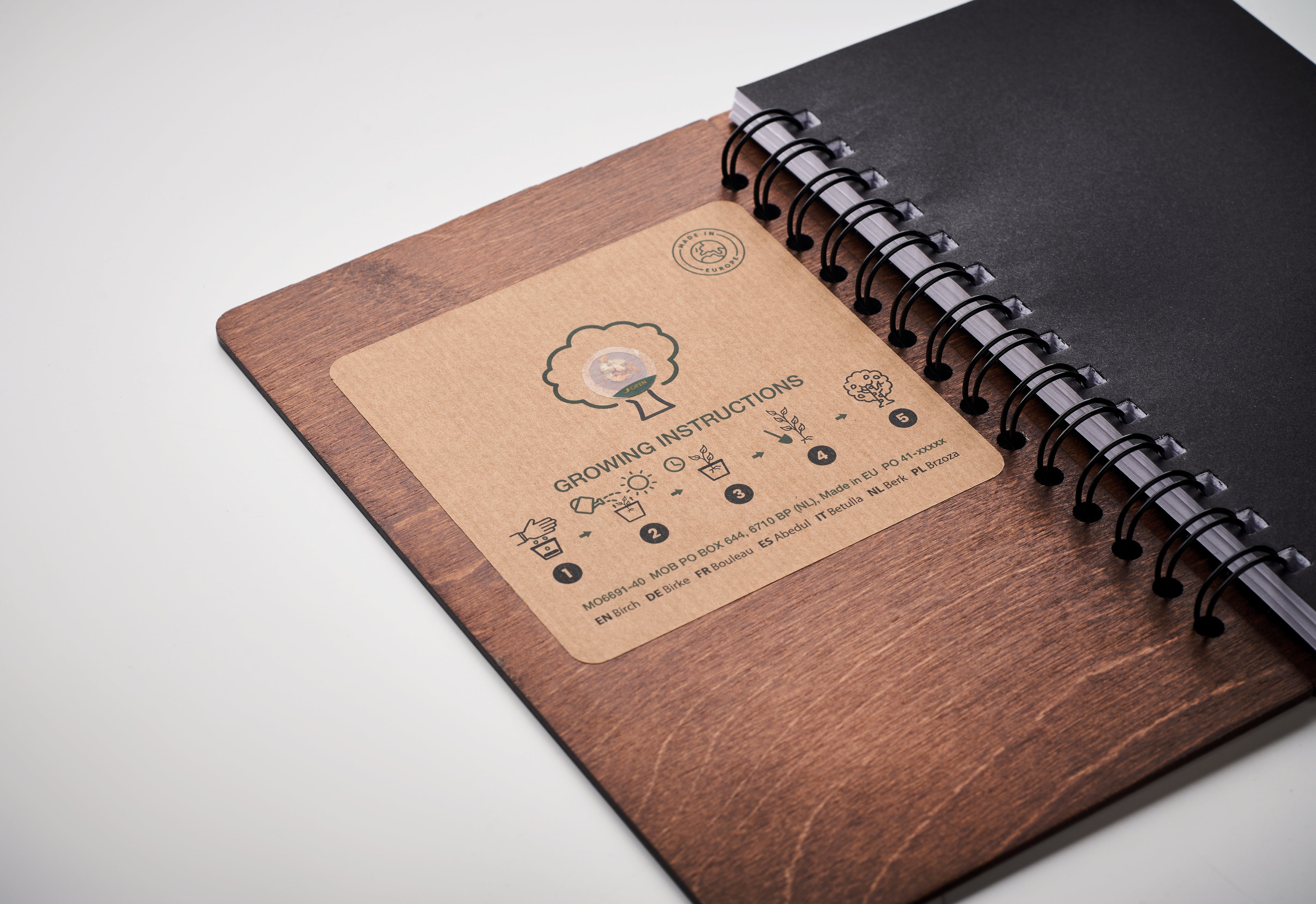 GROWBOOK™  A5 mesteacăn