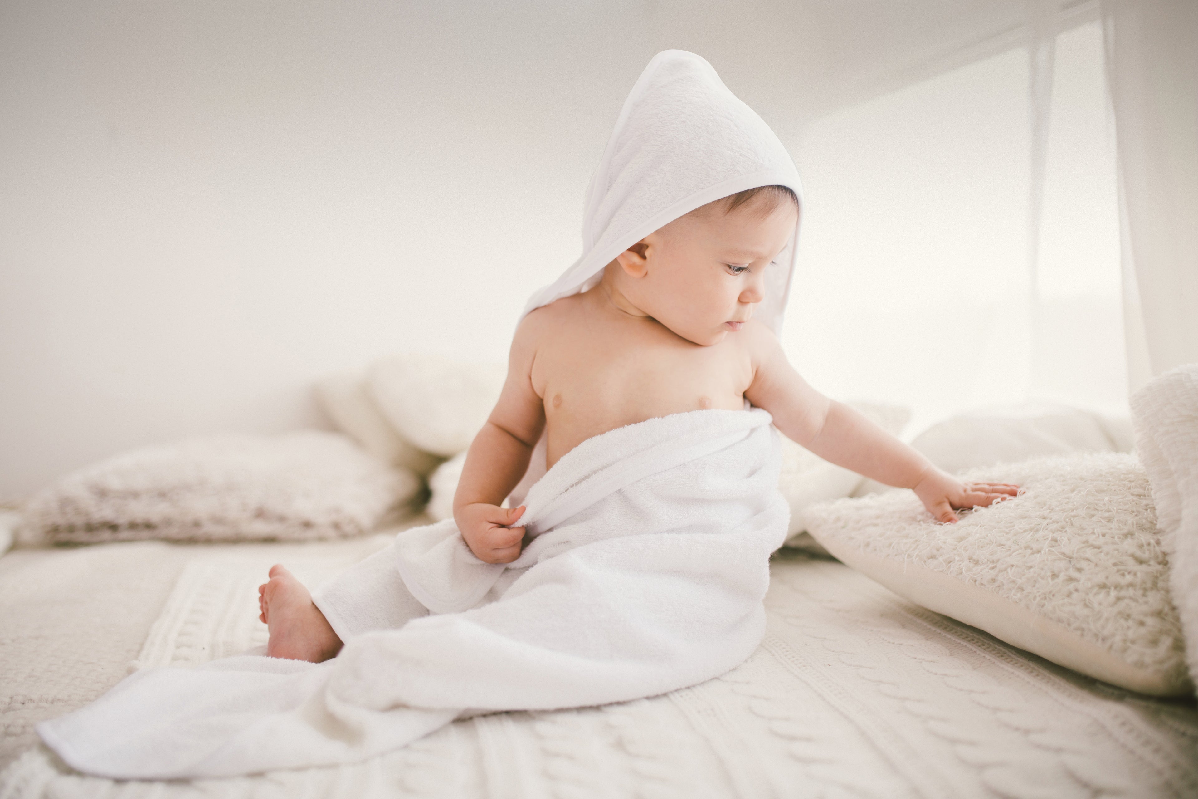 Prosop de bumbac cu glugă pt co