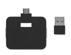 Hub USB 4 porturi + cablu 20 cm