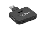 Hub USB 4 porturi + cablu 20 cm