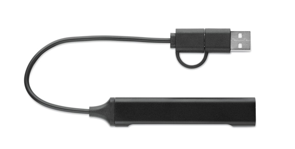 USB 4 porturi hub 19 cm