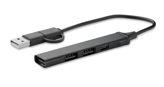 USB 4 porturi hub 19 cm