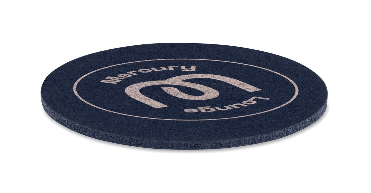 Coaster rotund RPET